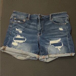 AE Denim Distressed Women Shorts